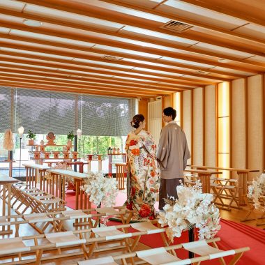 神前式・神社婚とは?神前式の流れや山口県おすすめの会場をご紹介!